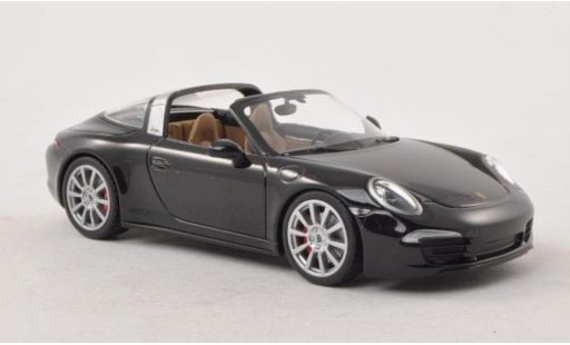 Porsche 911 Targa 1/43 Minichamps 4S schwarz modellautos