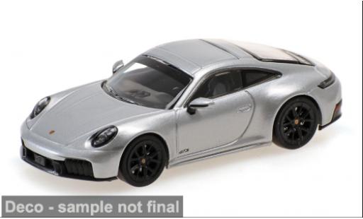 Porsche 992 GTS 1/64 Minichamps 911 (.2) Carrera grau 2025 1:64 modellautos