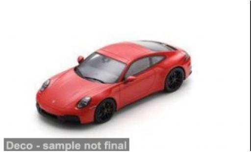 Porsche 992 GTS 1/18 Spark 911 (.2) Carrera rot 1:18 modellautos