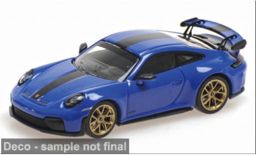 Porsche 992 GT3 1/64 Minichamps 911 (.2) blau 2025 1:64 modellautos