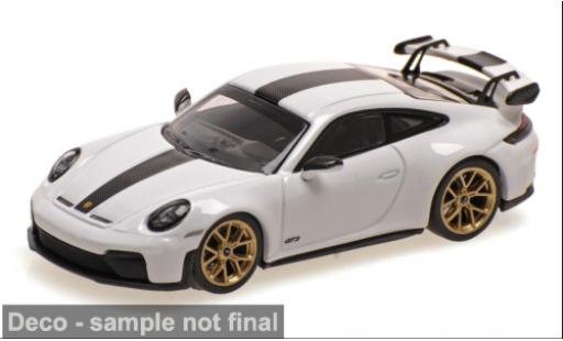 Porsche 992 GT3 1/64 Minichamps 911 (.2) weiss 2025 1:64 modellautos