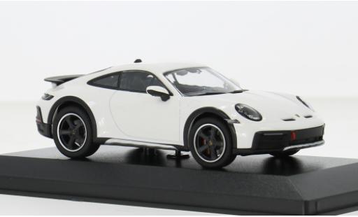 Porsche 992 1/43 Minichamps 911  Dakar weiss 2022 1:43 modellautos