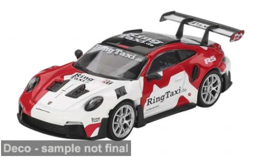 Porsche 992 GT3 R 1/64 Mini GT 911  S weiss/rot 2025 1:64