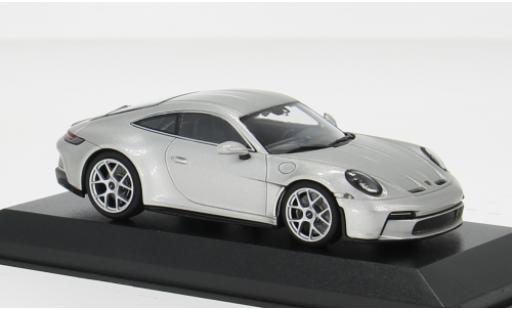 Porsche 992 1/43 Minichamps 911  S/T silber 2023 1:43 modellautos