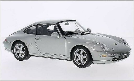 Porsche 911 Carrera 1/18 Autoart grau 1995 modellautos