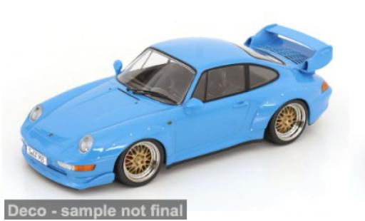 Porsche 993 GT2 1/18 KK Scale 911  blau 1996 1:18 modellautos