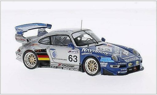 Porsche 911 GT2 1/43 Spark No.63 Roock Racing Navision 24h Le Mans 1999 /J.Robinson modellautos