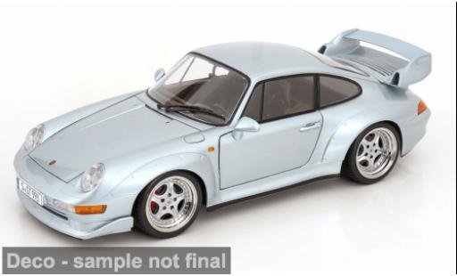 Porsche 993 GT2 1/12 KK Scale 911  silber 1996 1:12 modellautos