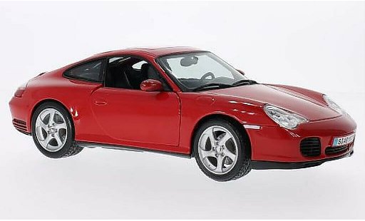 Porsche 911 4S 1/18 Maisto Carrera rot modellautos