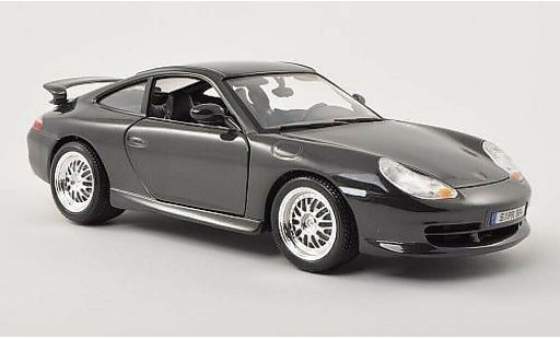 Porsche 911 GT3 1/18 Burago grau 1997 modellautos