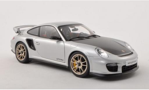 Modellautos Porsche 997 GT2 1/18 AUTOart 911  silber 1:18 Porsche 997 GT2 1/18 AUTOart 911  silber 1:18 modellautos