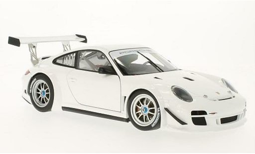 Porsche 911 GT3 1/18 Autoart R Plain Body Version weiss 2010 modellautos