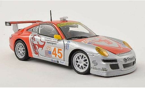 Porsche 911 GT3 1/24 Burago R No.45 Flying Lizard Motorsports ALMS modellautos