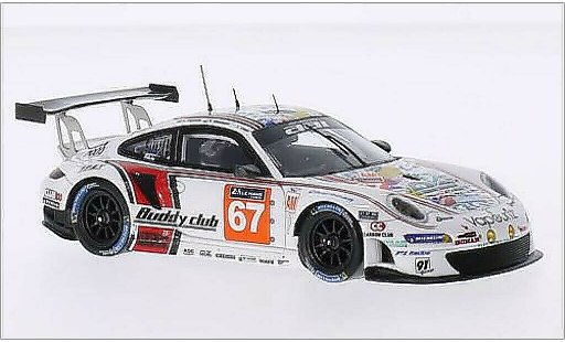 Porsche 911 GT3 1/43 Spark R No.67 AAI Motorsports 24h Le Mans 2015 modellautos