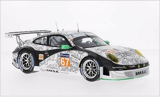 Porsche 911 GT3 1/18 Spark R No.67 IMSA Performance Matmut 24h Le Mans 2014 /J.M modellautos