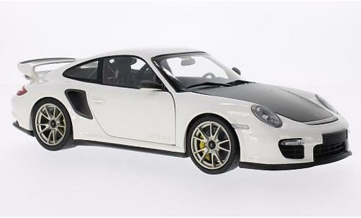 Porsche 911 GT2 1/18 Minichamps weiss 2010 modellautos