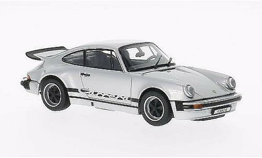 Porsche 911 Carrera 1/43 Kyosho 2.7 grau mit schwarzer Dekoration 1975 modellautos