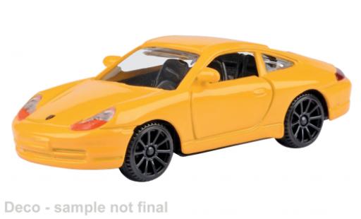 Porsche 911 1/43 Motormax Carrera gelb 1:43 modellautos
