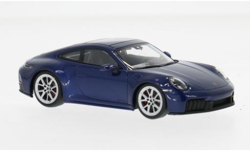 Porsche 911 1/43 Minichamps Carrera GTS blau 2024 1:43 modellautos