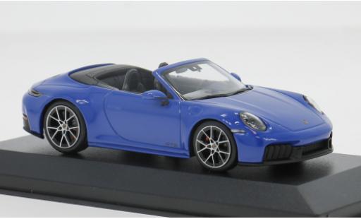 Porsche 911 1/43 Minichamps Carrera GTS Cabriolet blau 2024 1:43 modellautos