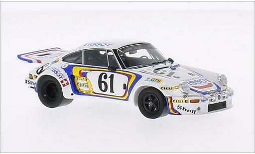 Porsche 911 Carrera 1/43 Spark R No.61 Ecurie Cibie Tissot 24h Le Mans 1974 modellautos