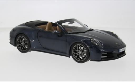 Porsche 911 1/18 Norev Carrera S Cabriolet blau 2025 1:18 modellautos