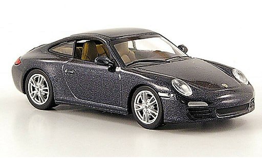 Porsche 911 S 1/64 Minichamps Carrera grau 2008 modellautos