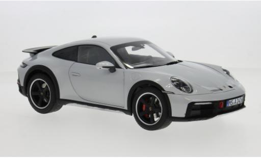Porsche 911 1/18 Norev Dakar grau 2023 1:18 modellautos
