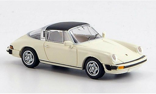 Porsche 911 Targa 1/87 Brekina G-Modell weiss abnehmbares Dach modellautos