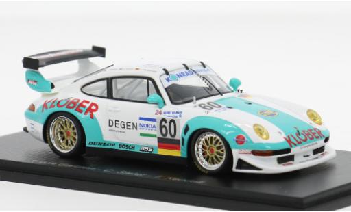 Porsche 996 GT2 1/43 Spark 911 24h Le Mans 2000 #60 J-V.Gartzen/C.Slater 1:43 modellautos