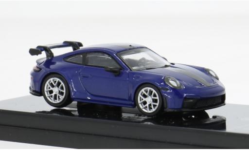 Modellautos Porsche 992 GT3 911 (.2) blau 2025 1/64 Para64