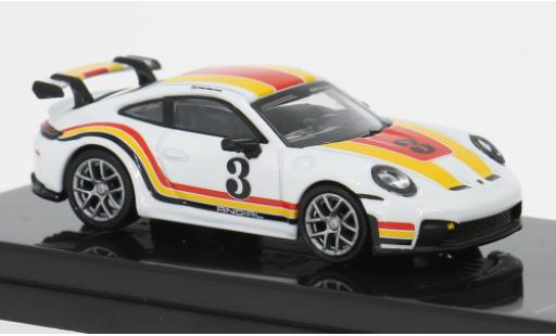 Porsche 992 GT3 1/64 Para64 911 (.2) weiss/Dekor 2025 1:64 modellautos