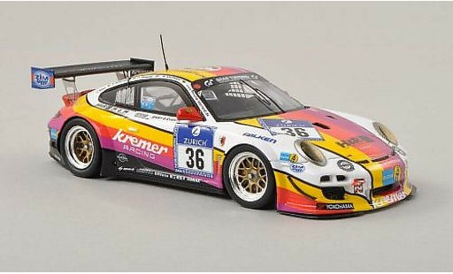 Porsche 911 GT3 1/43 Spark KR No.36 Kremer Racing 24h Nurburgring 2013 /J.Alzen modellautos