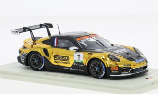 Porsche 911 1/43 Spark GT3 Carrera Cup Deutschland 2024 #1 L.ten Voorde 1:43 modellautos