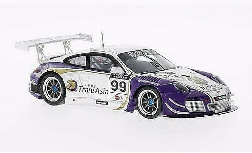 Porsche 911 GT3 R 1/43 Spark 4.0 No.99 Team StarChase City of Dreams Macau GT Cup 2013 modellautos