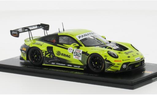 Modellautos Porsche 992 GT3 R 1/43 Spark 911 ( #92 1:43 Porsche 992 GT3 R 1/43 Spark 911 ( #92 1:43 modellautos