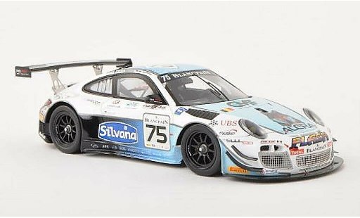 Porsche 911 GT3 1/43 Spark R No.75 24h Spa 2013 /M.Soulet modellautos