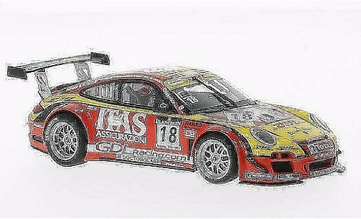 Porsche 911 GT3 1/43 Minichamps R No.18 De Lorenzi Racing 24h Spa 2011 modellautos