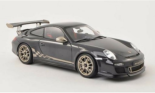 Porsche 911 GT3 1/18 Autoart 3.8 grau/gold 2010 modellautos