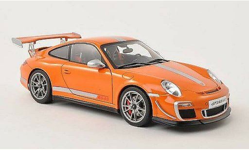 Porsche 911 GT3 1/18 Autoart 4.0 orange/grau 2011 modellautos
