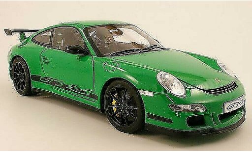 Porsche 911 GT3 1/12 Autoart gr&Atilde;&frac14;n/schwarz 2006 modellautos