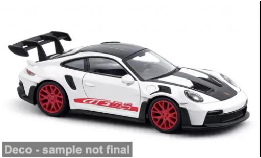Porsche 911 1/43 Norev GT3 RS weiss/schwarz 2022 1:43 modellautos