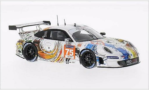 Porsche 911 GT3 1/43 Spark R No.75 Prospeed Competition Le Mans 24h Le Mans 2014 /M.Palttala modellautos