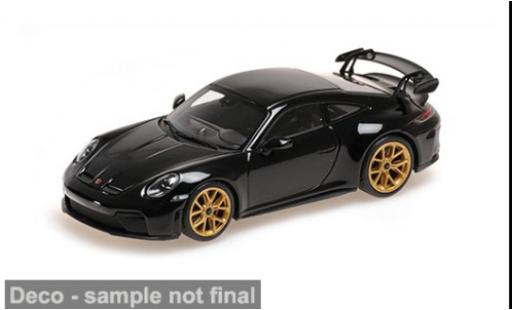 Modellautos Porsche 911 GT3 schwarz 2025 1/43 Minichamps