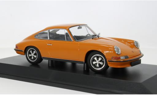 Modellautos Porsche 911 orange 1972 1/18 Minichamps