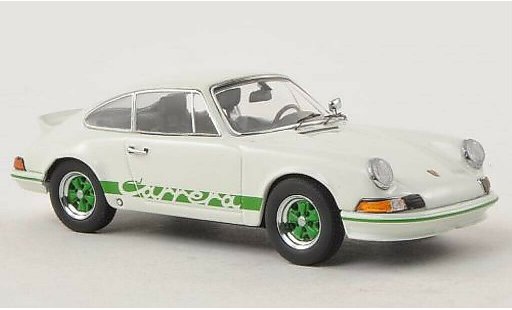 Porsche 911 RS 1/43 Schuco 2.7 weiss/gr&Atilde;&frac14;n modellautos
