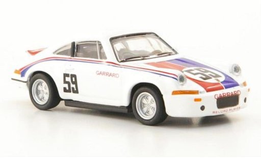 Porsche 911 RSR 1/87 Schuco No.59 Brumos modellautos