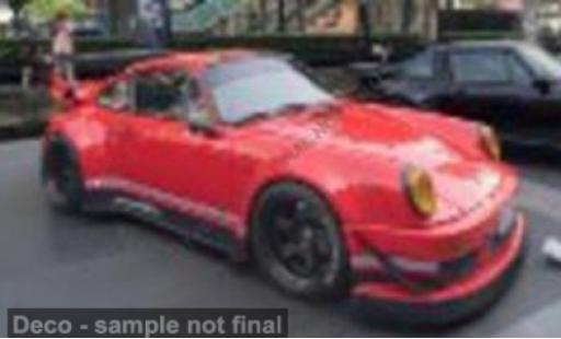 Porsche 911 1/43 Solido RWB Body Kit rot 1:43 modellautos