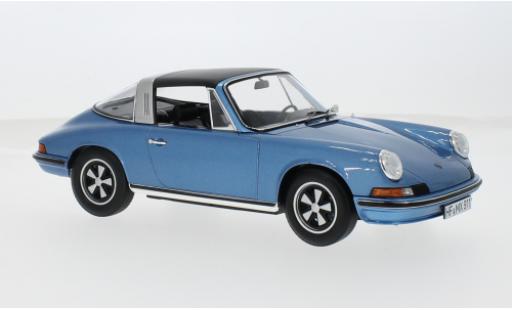 Porsche 911 1/18 Norev S 2.4 Targa blau 1:18 modellautos