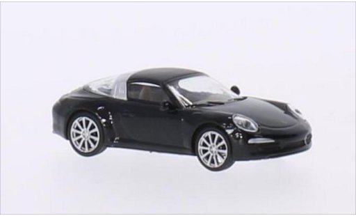 Porsche 911 Targa 1/87 Schuco 4S mettalic schwarz modellautos